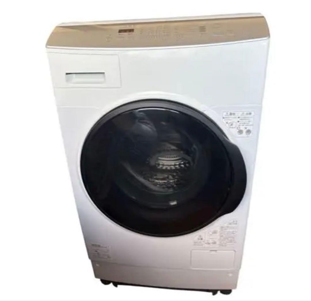 (北原) ドラム式洗濯機 本体 ホワイト