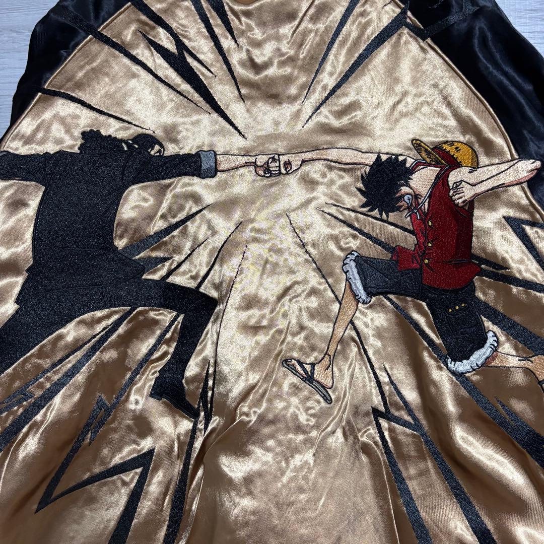 【未使用】 絡繰魂×ONE PIECE ワンピース リバーシブルスカジャン 人気