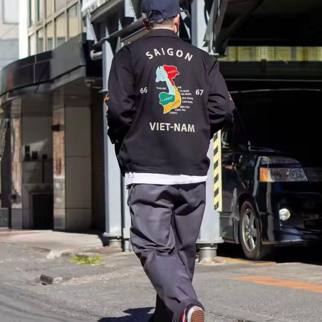 【bloods207】復刻ベトジャンSAIGON刺繍VIET-NAM