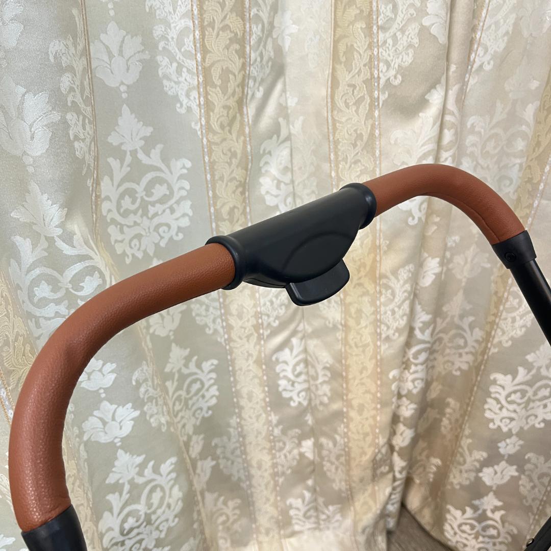 美品★折りたたみワンタッチショッピングカート ブレーキ付き 保冷バッグタイプ