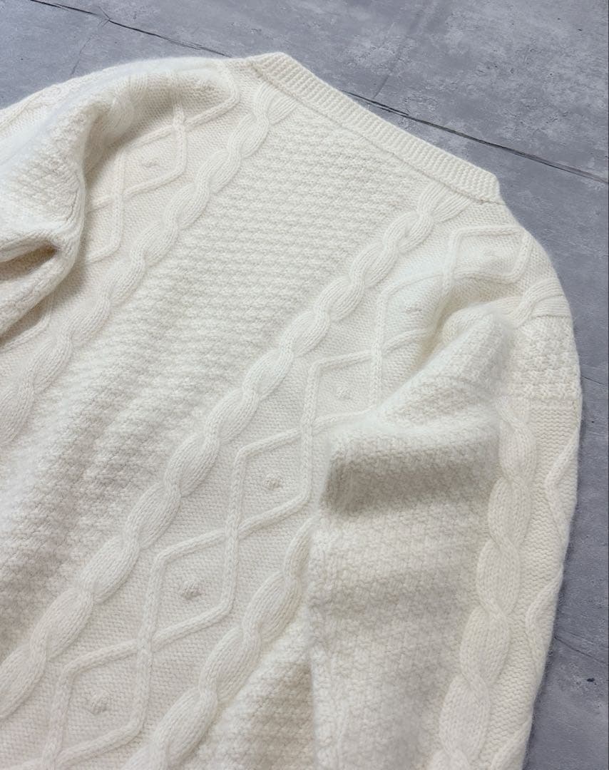 最高級 白タグ【MaxMara】クリーニング済 極上アンゴラウール