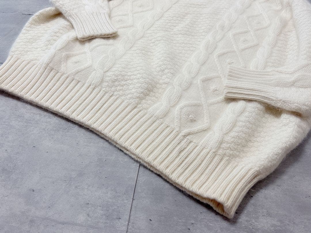 最高級 白タグ【MaxMara】クリーニング済 極上アンゴラウール