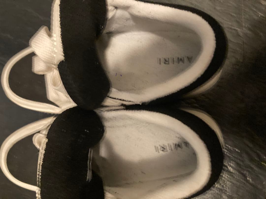 AMIRI MA-1 スニーカー　ブラックホワイト