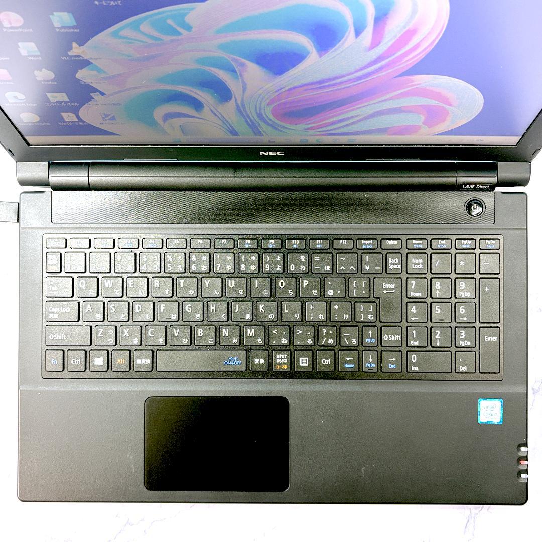 美品☆オフィス付！Corei7・8GB・SSD500・Win11・ノートパソコン