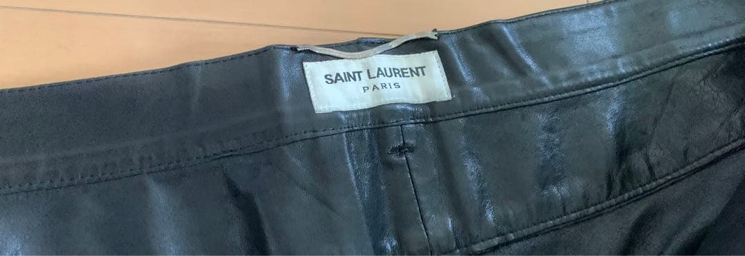 SAINT LAURENT レザー パンツ