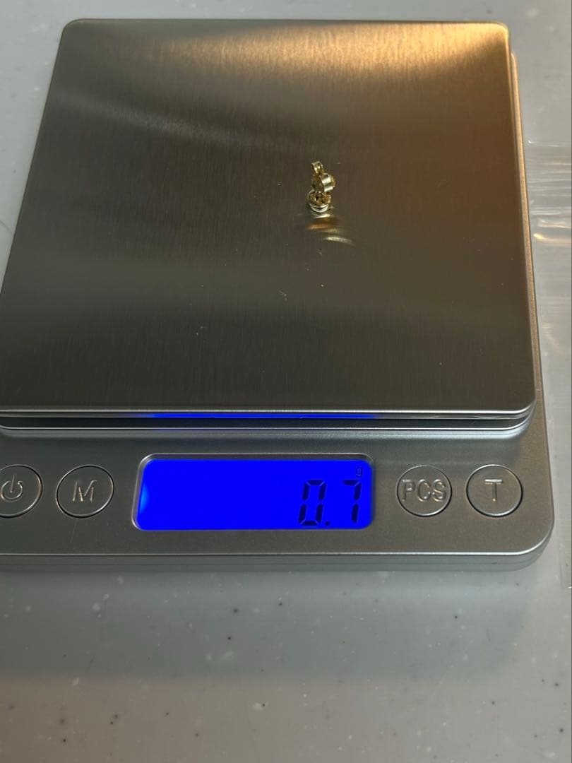 rescent Luna（クレセントルナ）18金シングルピアス　18k