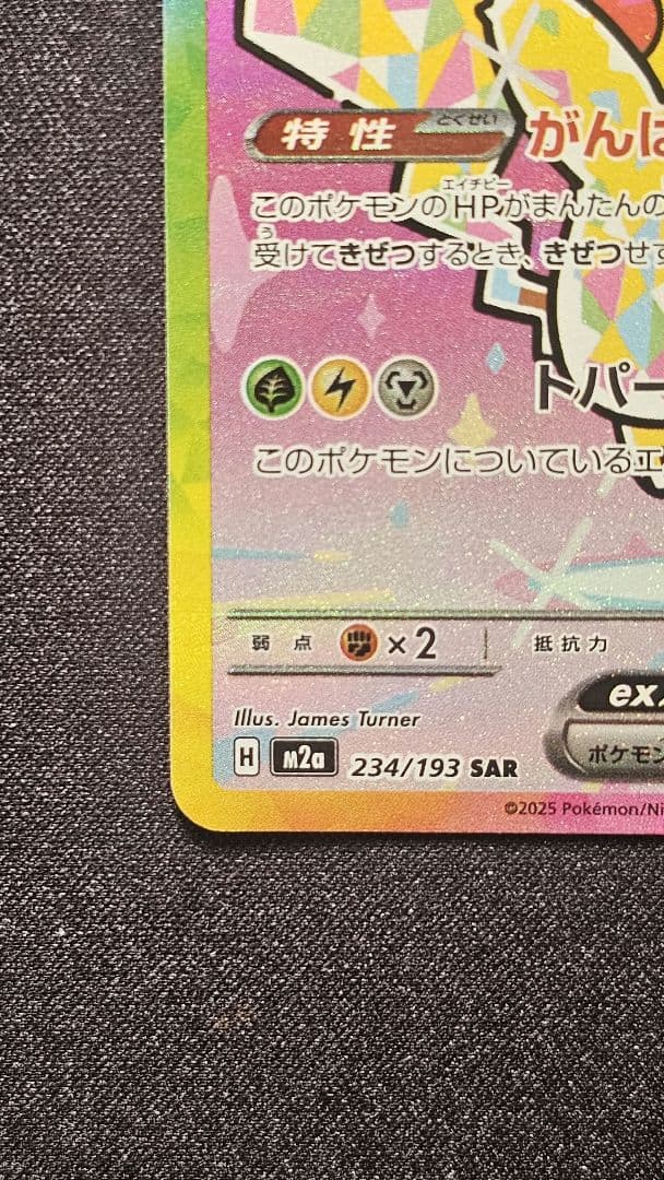 ピカチュウex SAR [M2a 234/193](「MEGAドリームex」)