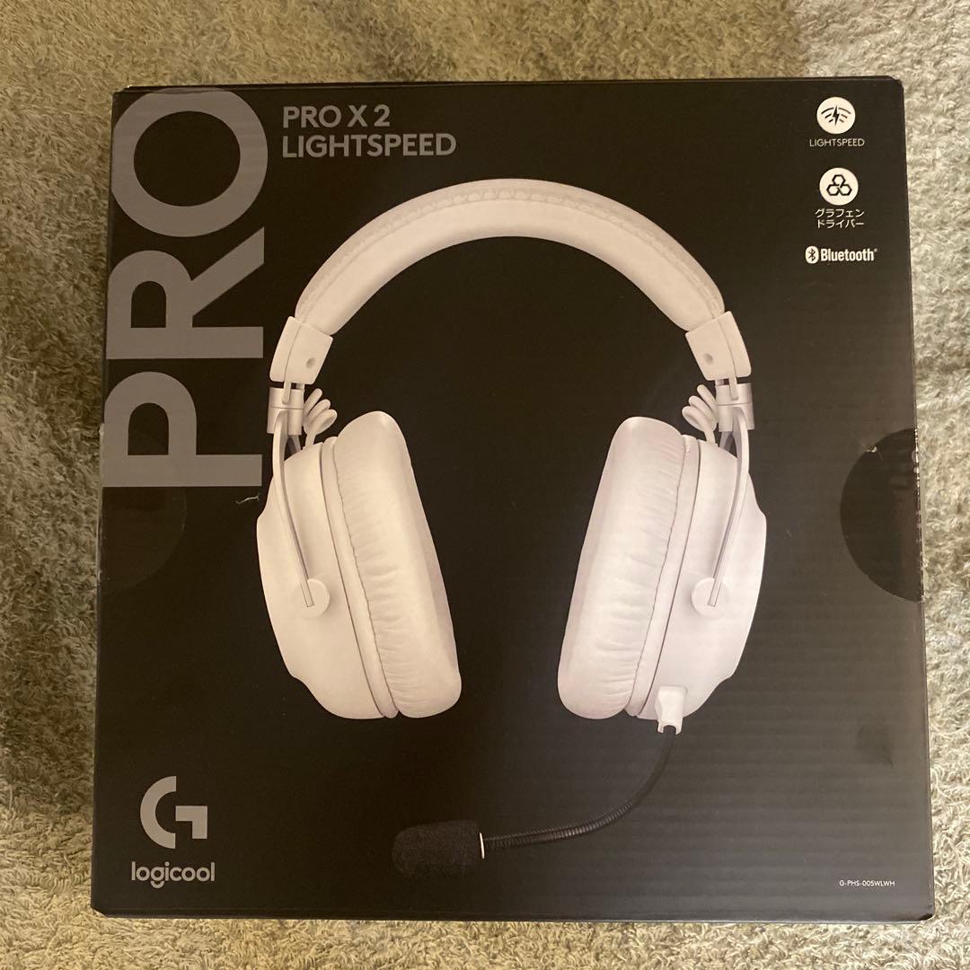 K　Logicool G PRO X 2 LightSpeed ホワイト