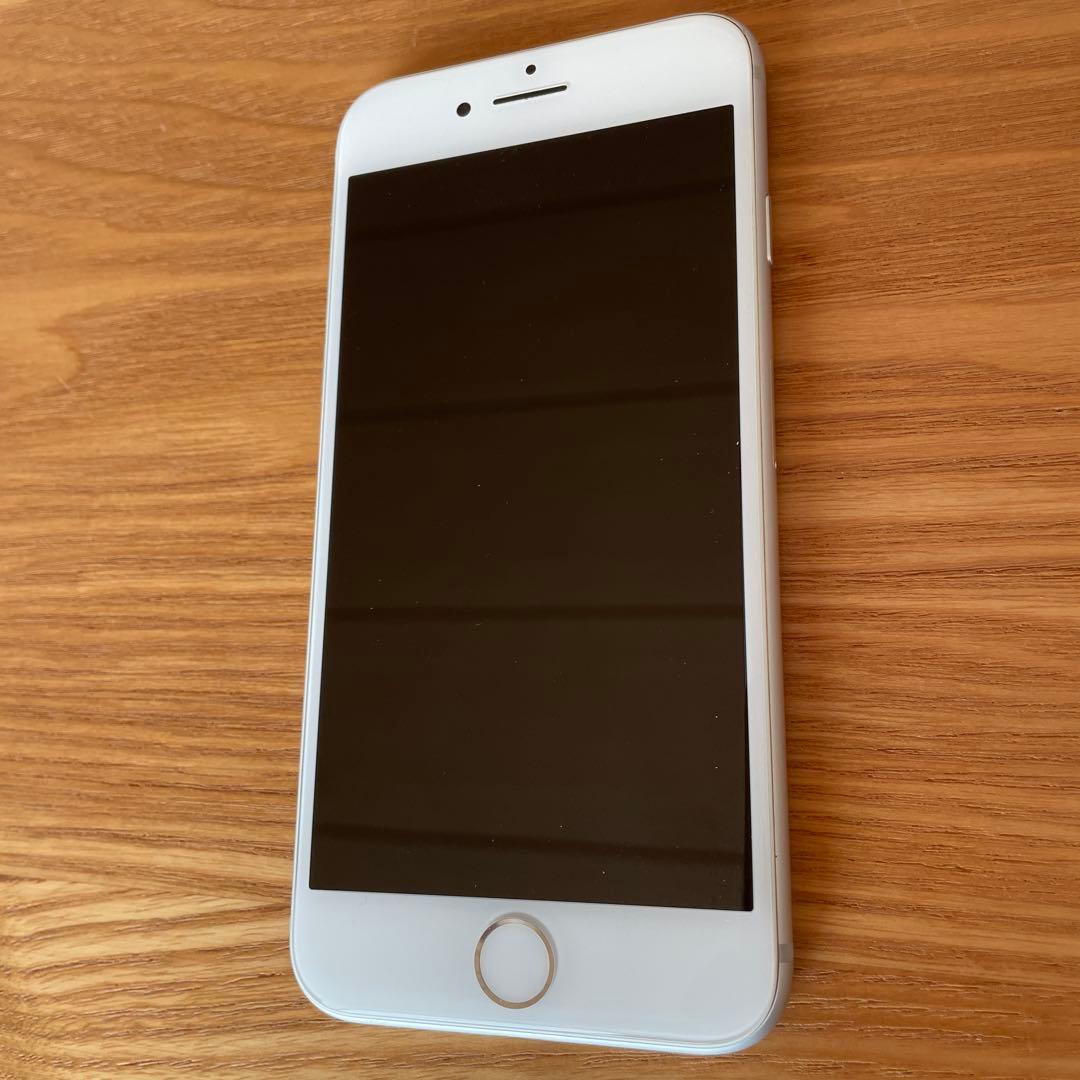 【箱付き・美品】iPhone 8 64GB ホワイト ※SIMロックあり