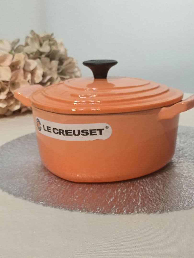 ル・クルーゼ　ココットダムール　ピーチピンク　18　20　希少色　未使用