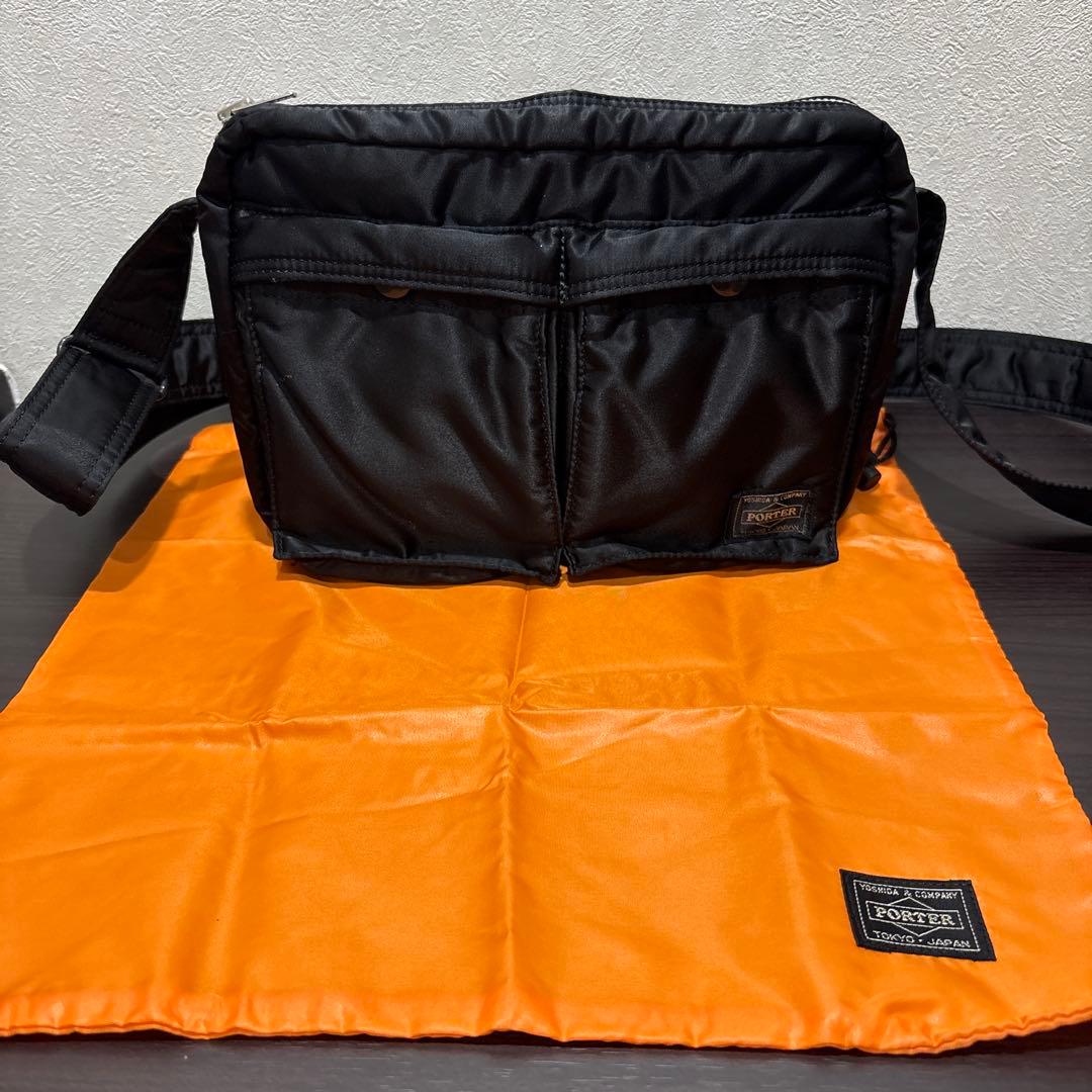 【極美品】PORTER タンカー　ショルダーバッグ　黒
