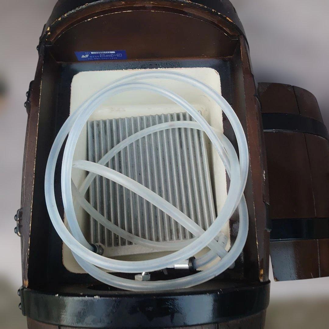 ニットク社製氷冷式木製樽型ビールサーバー