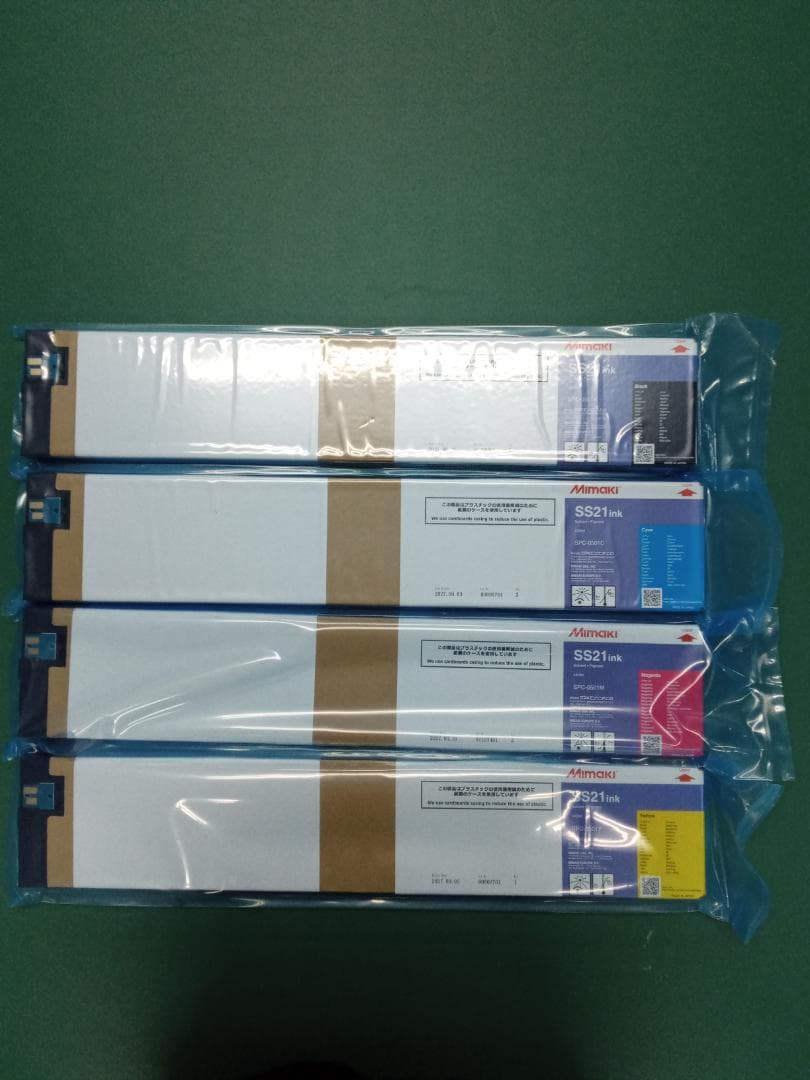 【正規品・未使用】MimakiSS21インク4色＋メンテナンス液14セット