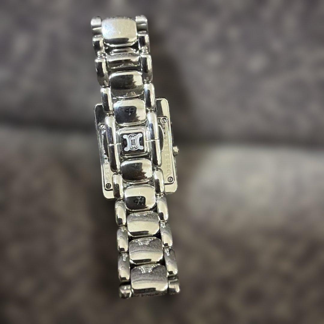 ✨希少✨CELINE セリーヌ 腕時計 スクエア シルバー レディース