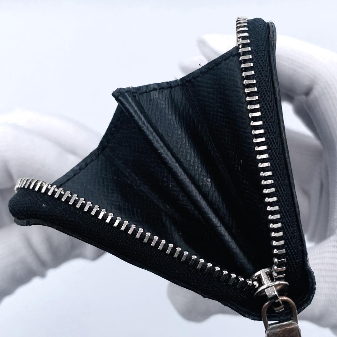 美品 新型 20年製 ルイヴィトン ダミエ グラフィット ジッピー パース