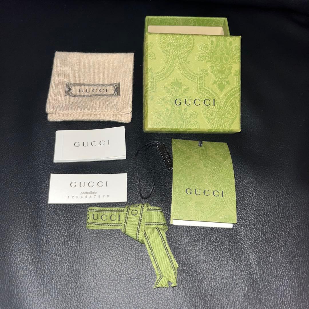 GUCCI インターロッキングボールチェーンブレスレット