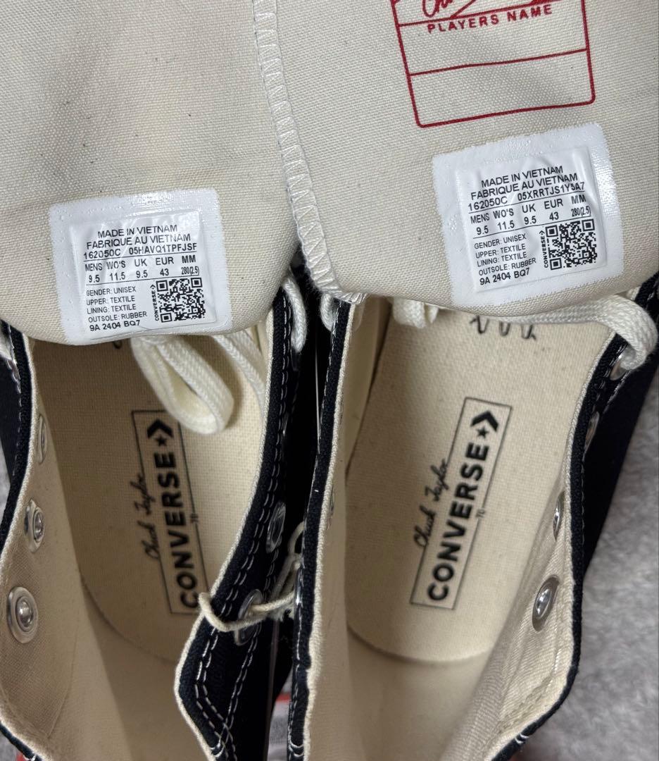 CT70 コンバース チャックテイラー 28cm 黒ハイカット