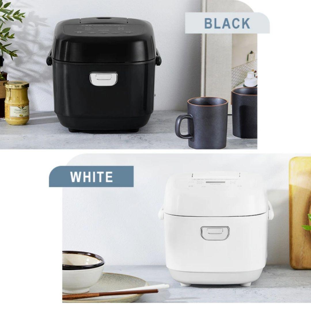 アイリスオーヤマ 炊飯器 5.5合 ブラック マイコン式