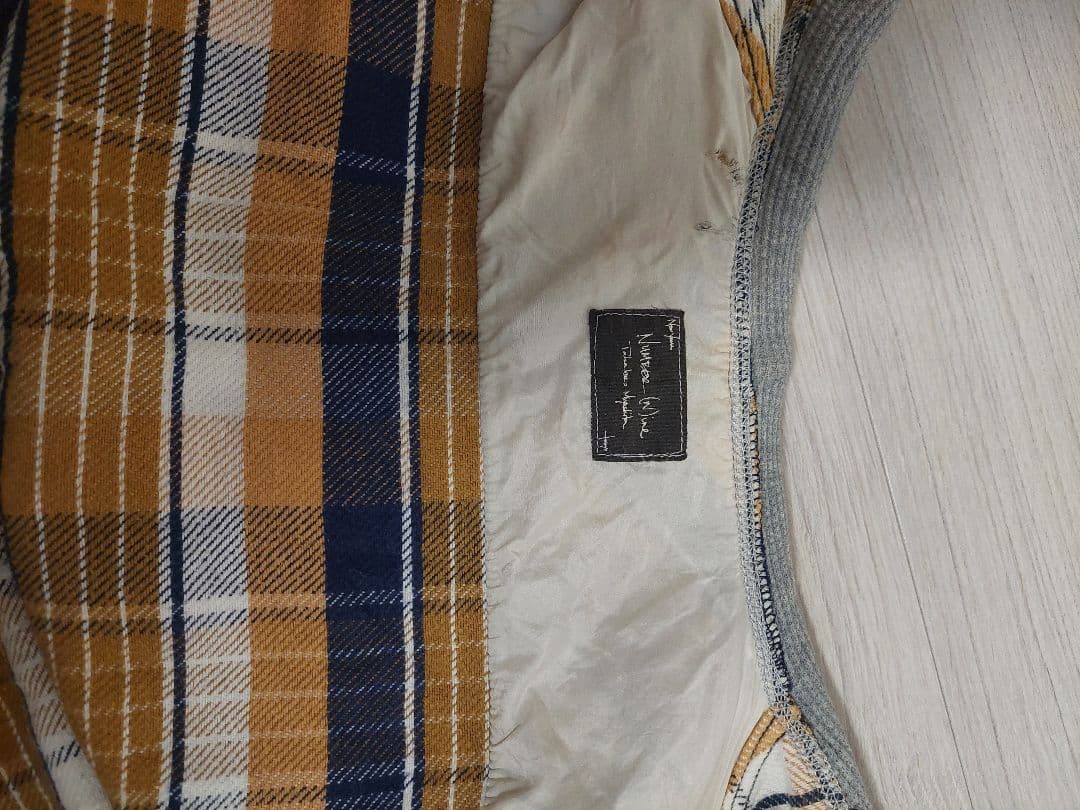 NUMBER (N)INE　05aw　ハイスト期　フードネルシャツ