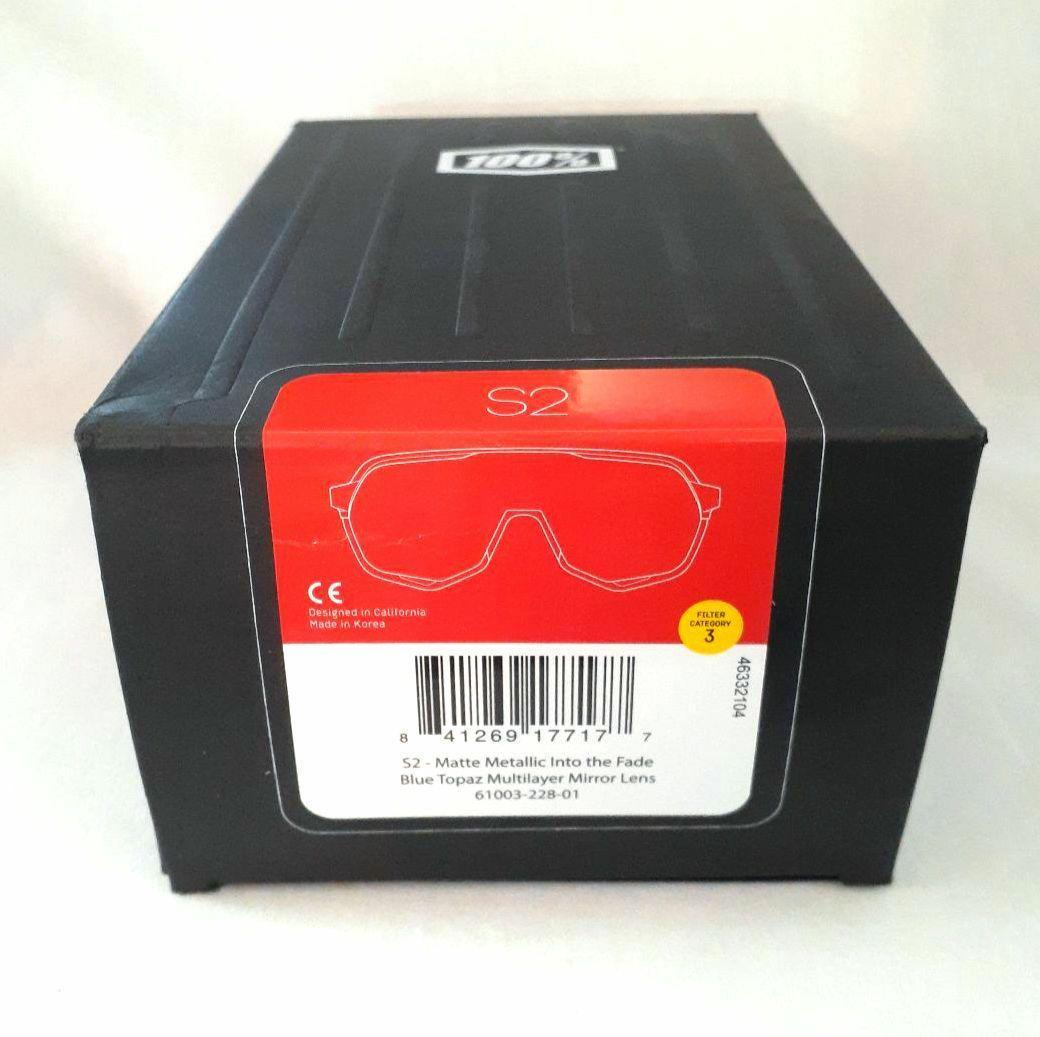 100% S2 ブルートパーズ ワンハンドレッド サングラス