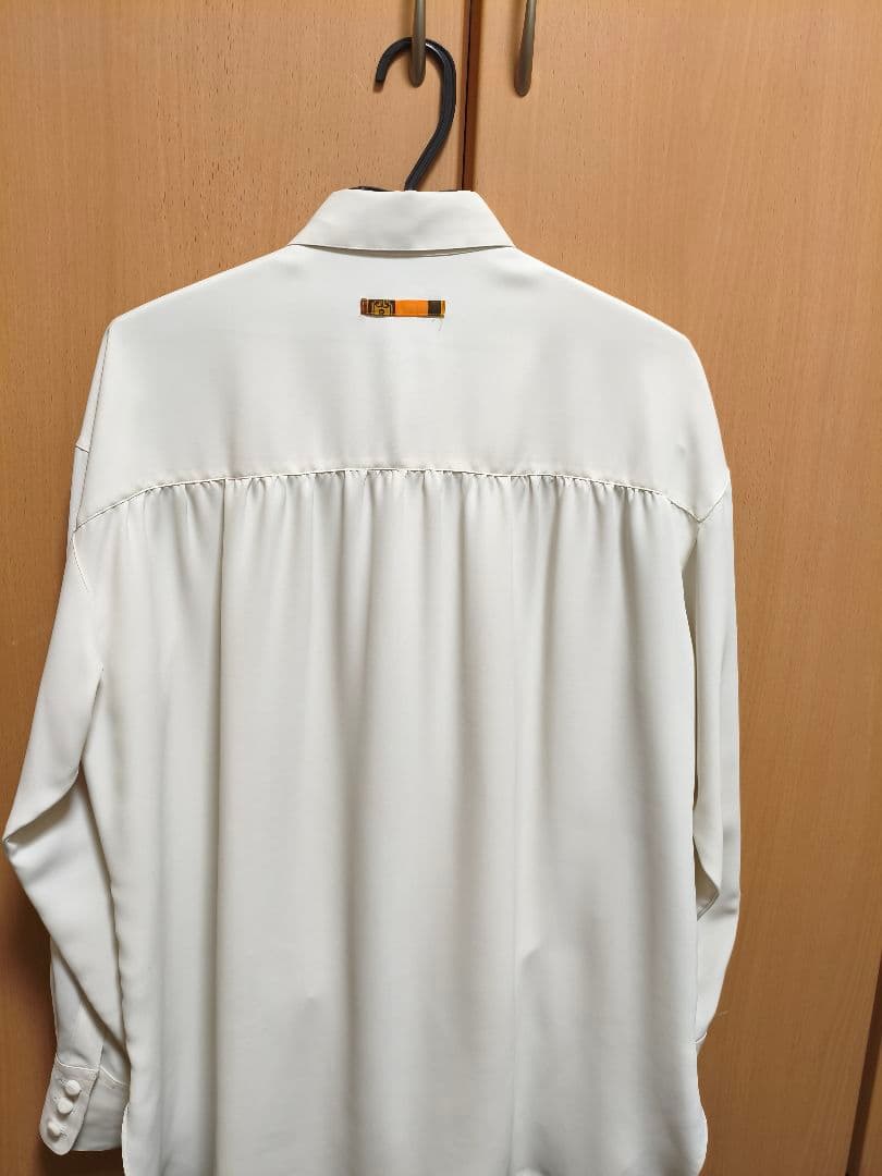 LUNA MATTINO 柄シャツ 長袖 メンズ 古着 アート