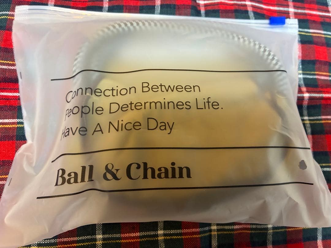 ボールアンドチェーン　紀ノ国屋　　エコバッグ　ベージュ　新品未開封