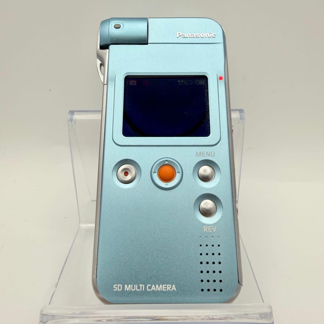【希少：新品】Panasonic SV-AS10 SDマルチカメラ ブルー