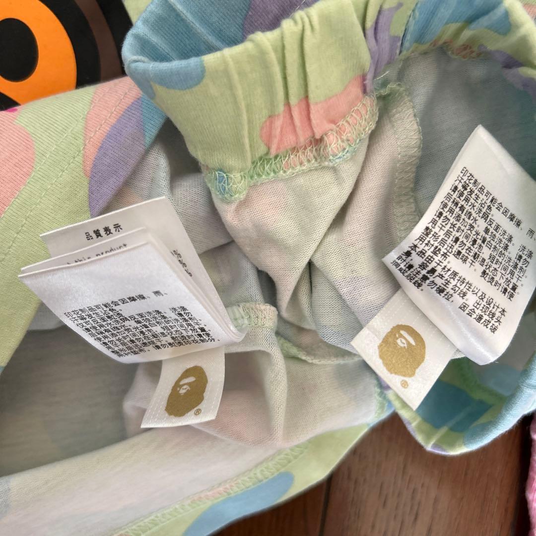 BAPE KIDS BABY MILO セットアップ 100サイズ ほぼ未使用