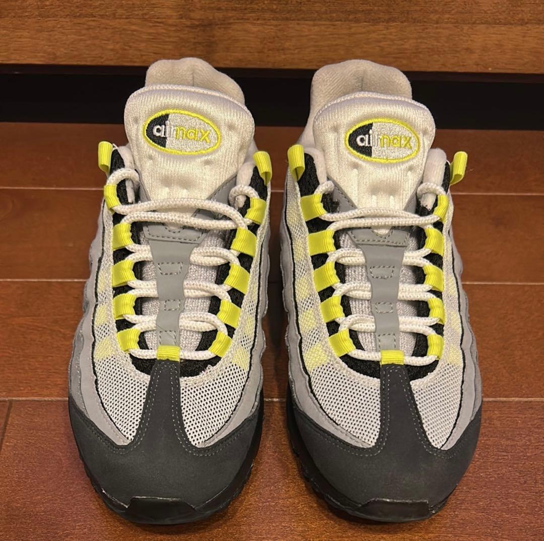 靴 Nike Air Max 95 OG \"Neon Yellow\" (2020)