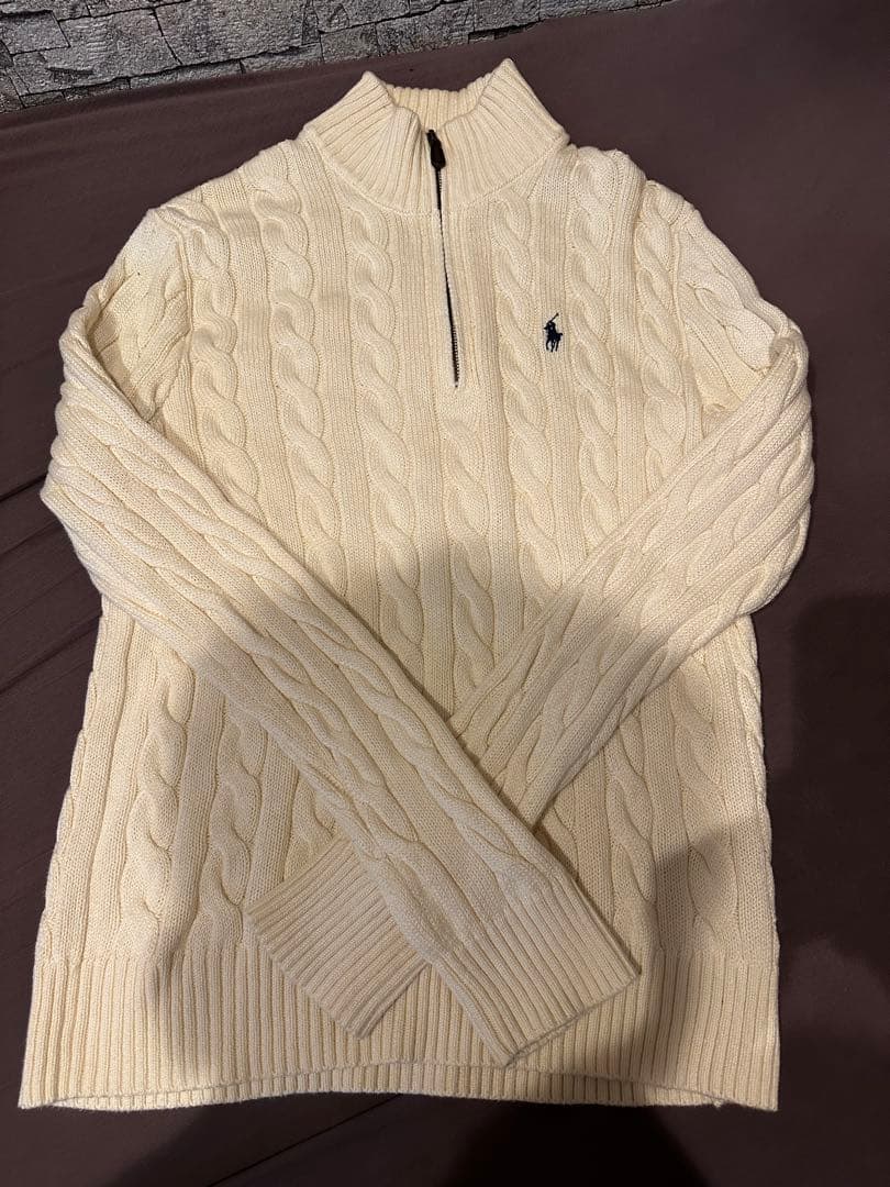 Polo Ralph Lauren アイボリー セーター M