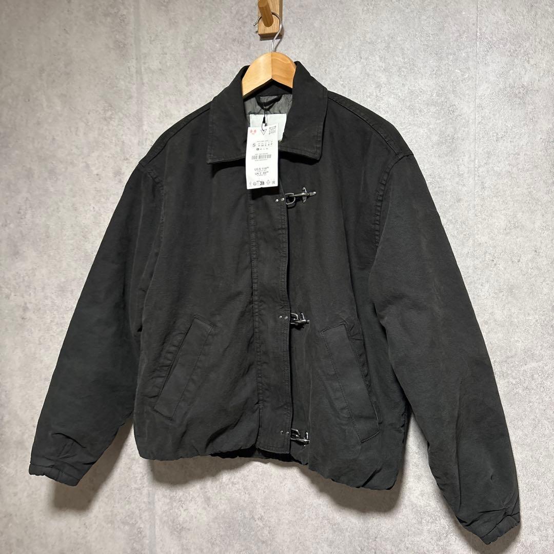 ZARA ザラ クロップドフィットトグルボタンジャケット S