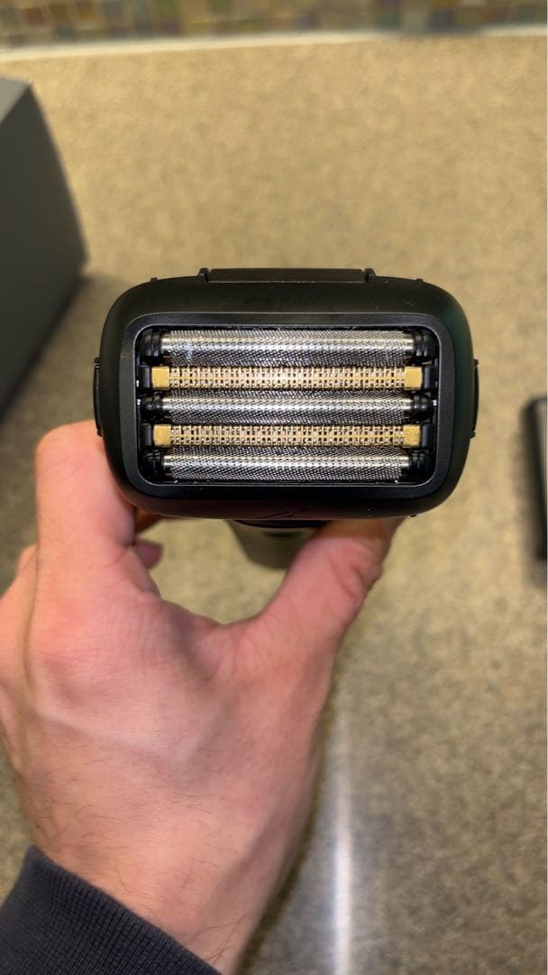 パナソニック ラムダッシュPRO5 全自動洗浄充電器　ES-L571D-K 黒