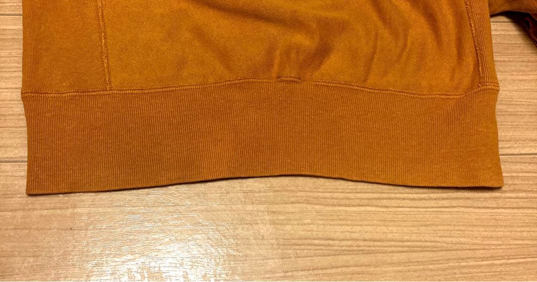 90s USA製 Champion reverse weave マスタード