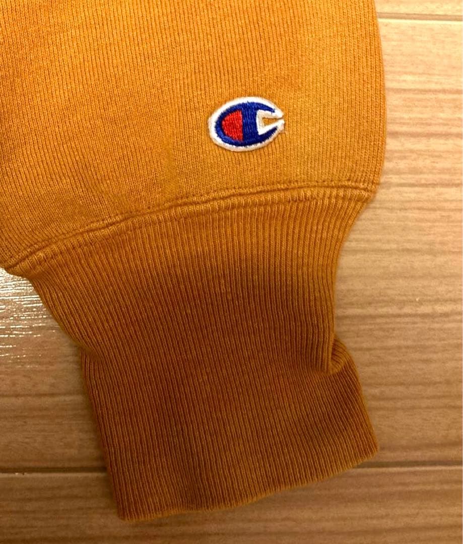 90s USA製 Champion reverse weave マスタード