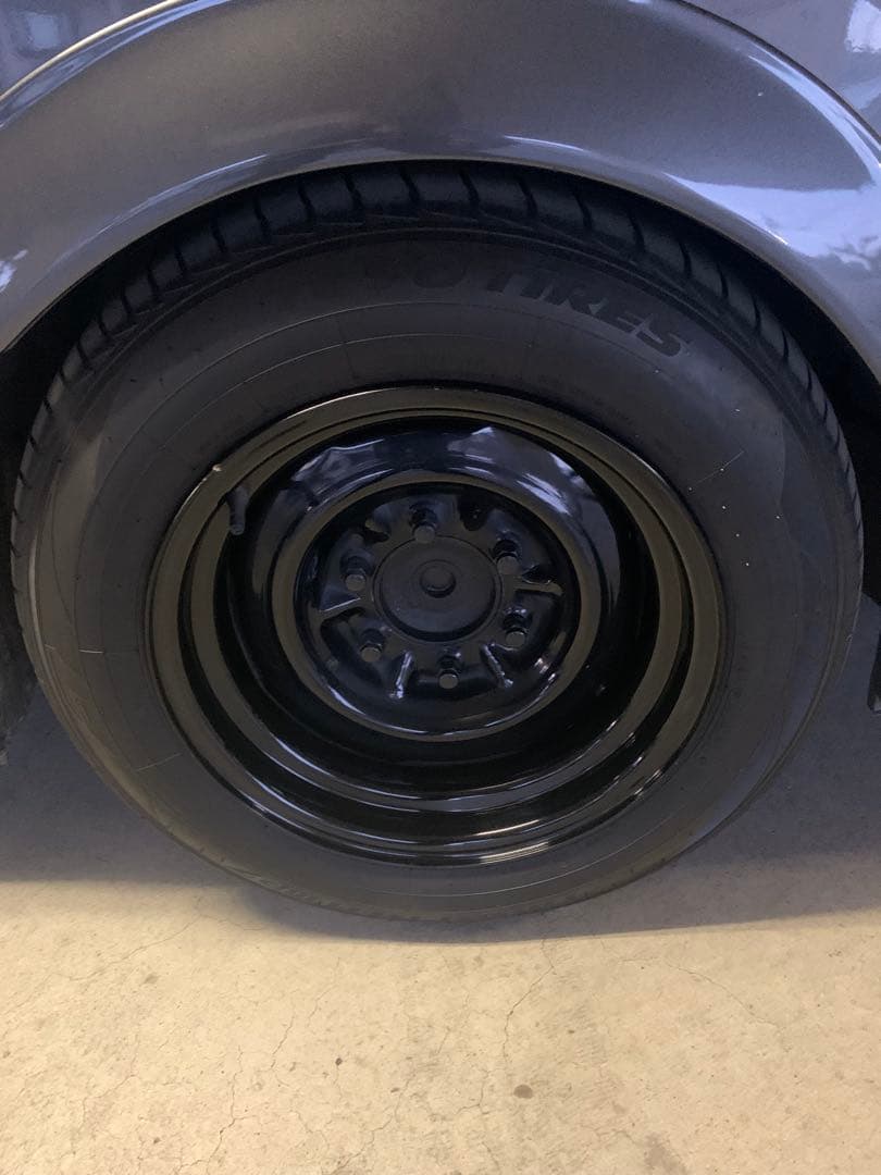 鎌ヶ谷ワイドホイールタイヤセット　ハイエース200系