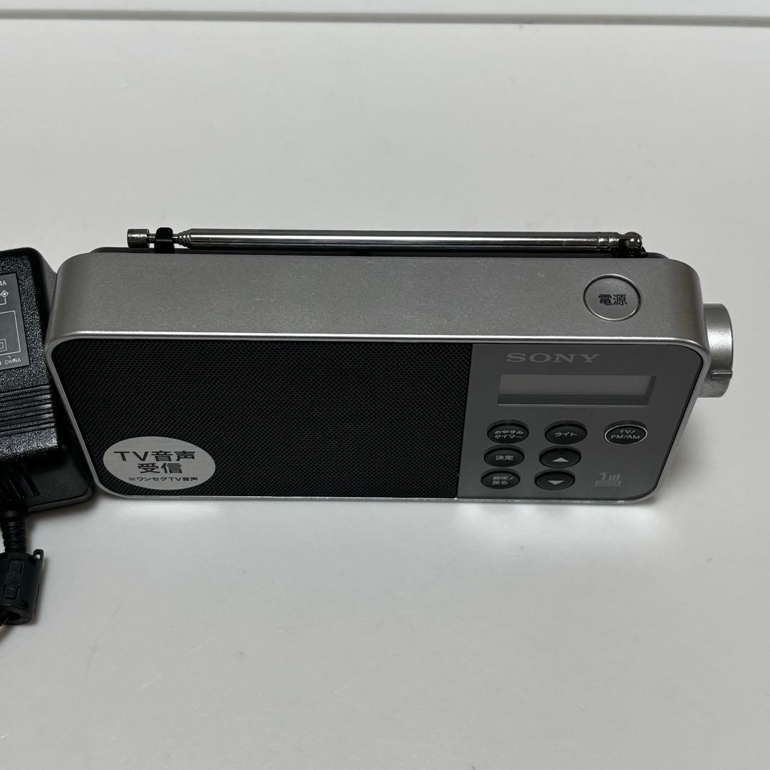 ソニー ラジオ XDR-55TV : FM/AM/ワンセグTV音声対応