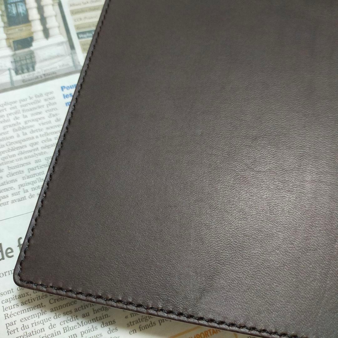 【まや】栃木レザー　正寸B5サイズ　ノートカバー