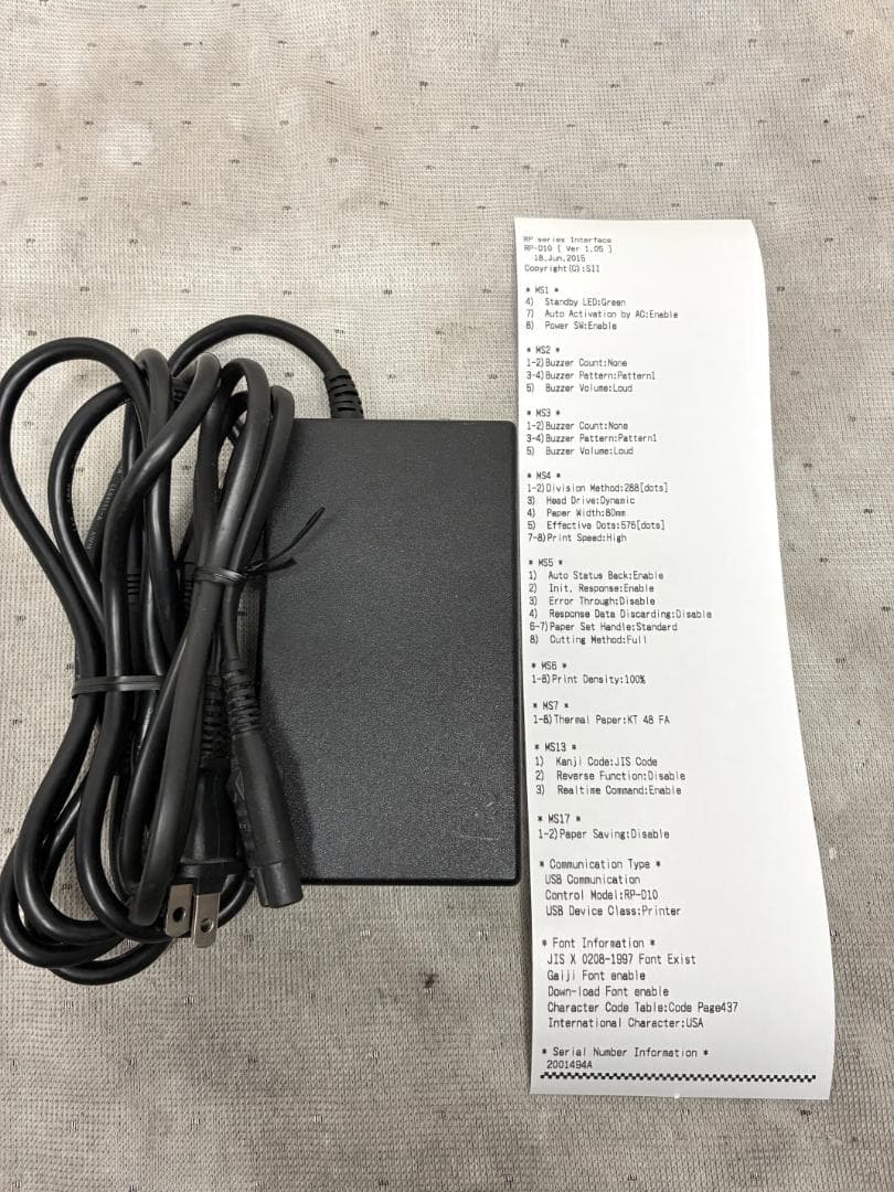 美品■SII　セイコー　サーマルプリンター■RP-D10　動作確認済