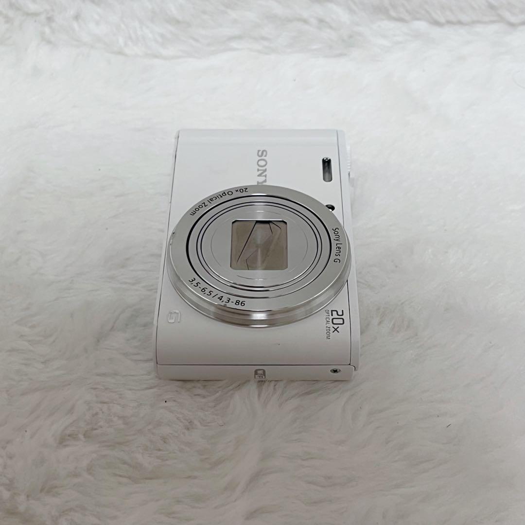 【美品】SONY Cyber-Shot DSC-WX350 ホワイト