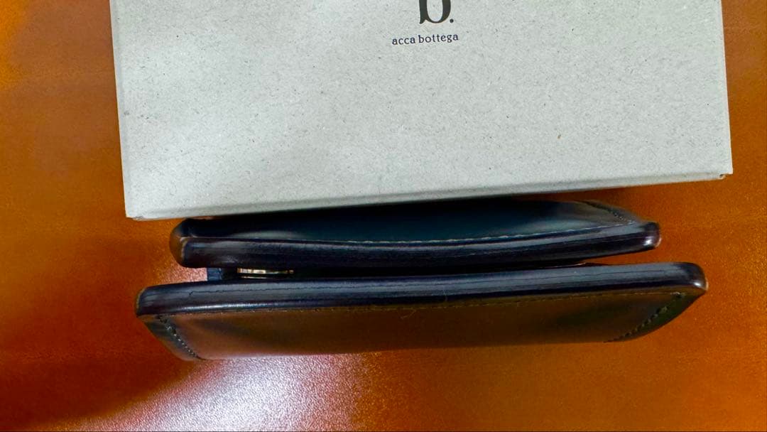 も*と様 acca bottega falce ギャルソン　ミニ財布　シェルコー