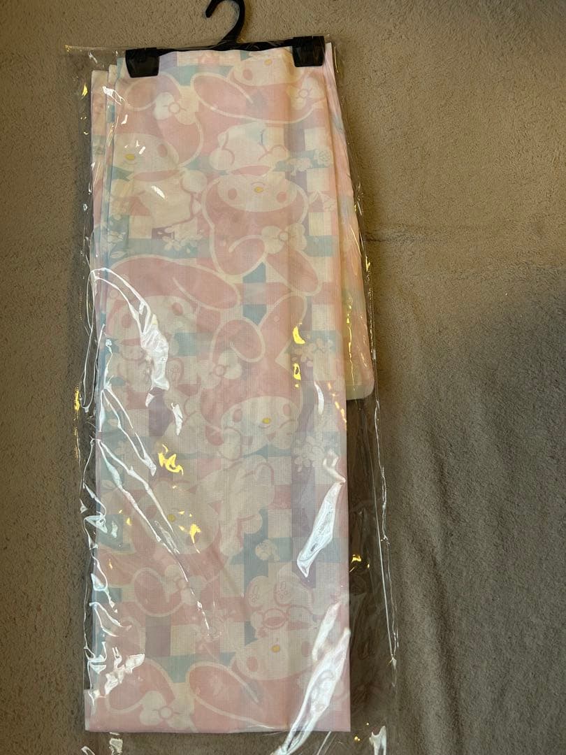 マイメロ　新品　ふりふ 浴衣、帯セットMY MELODY