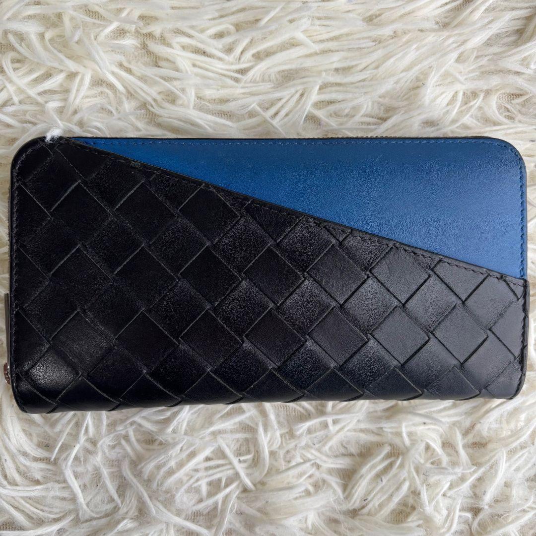 【激レア美品】ボッテガヴェネタ　ジッピーウォレット　イントレチャート　RFID