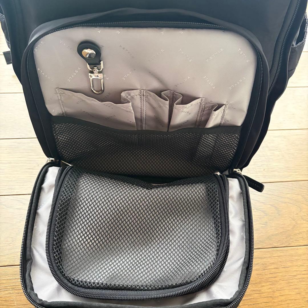Y-STYLE ワイスタイル 魔法の収納 バックパック（ブラック）