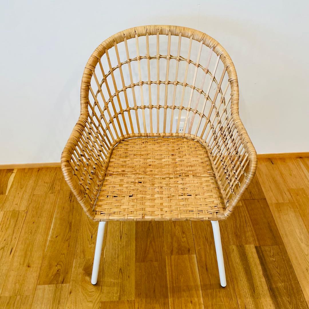 IKEA NILSOVE ニルソーヴェ イス ラタン チェア ガーデン