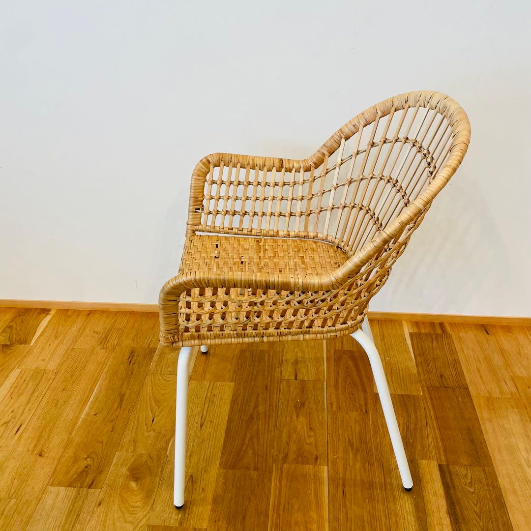 IKEA NILSOVE ニルソーヴェ イス ラタン チェア ガーデン