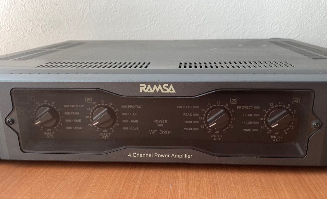 Panasonic　パワーアンプ　WP-D204