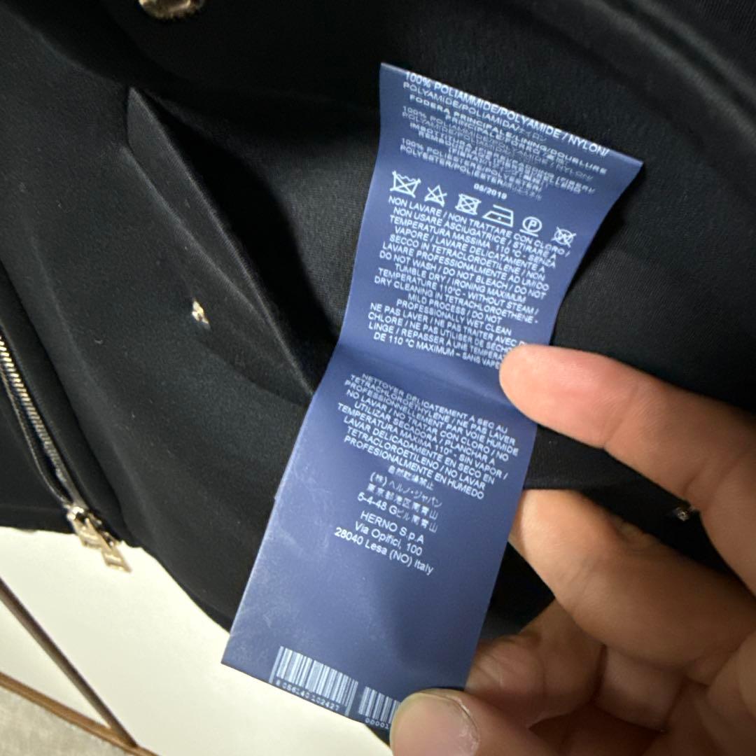 Hernoヘルノ ボンディング ダウンコート フード