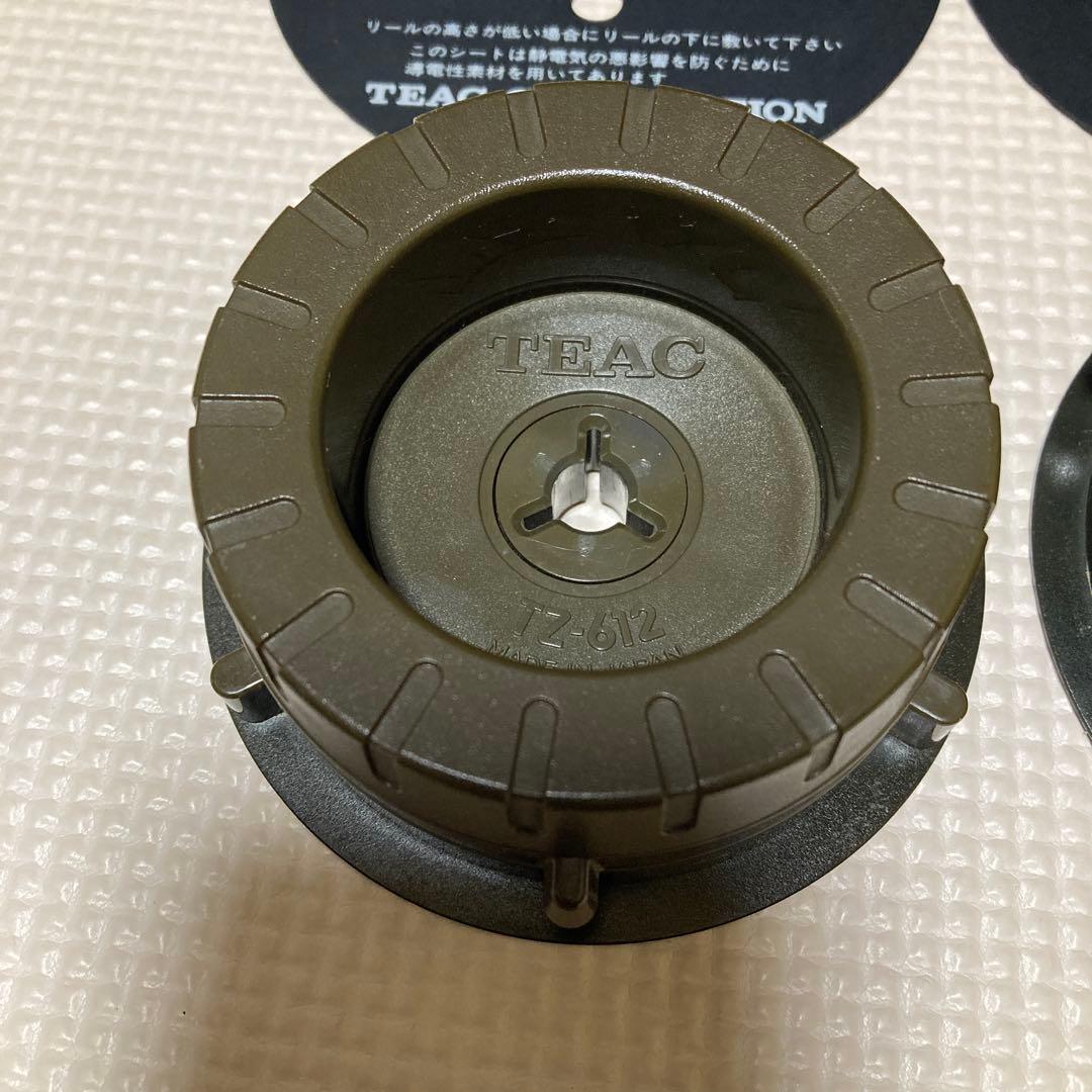 TEAC TZ−612 クランパー　10号リール調整ディスク 2個セット