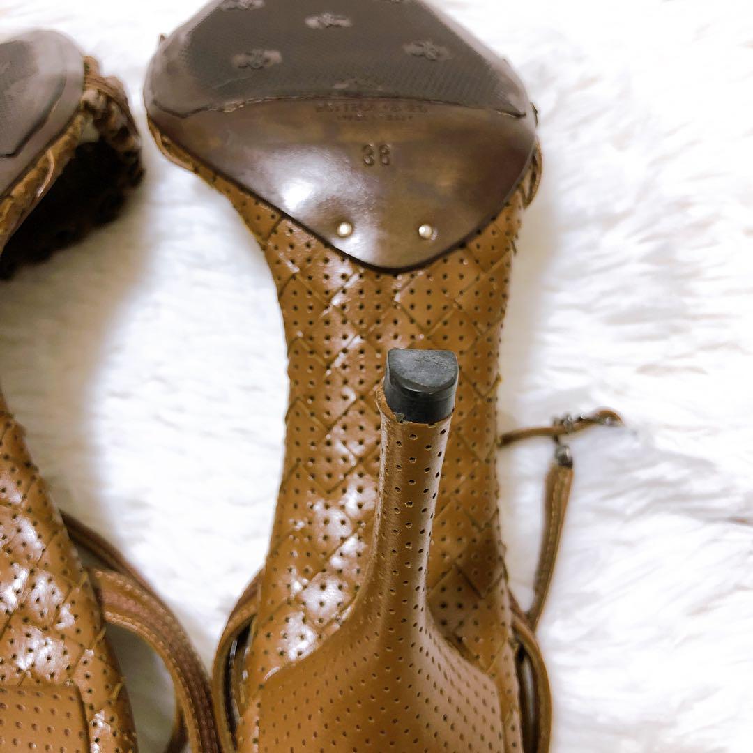 BOTTEGA VENETA ボッテガヴェネタ サンダル ストラップ ヒール