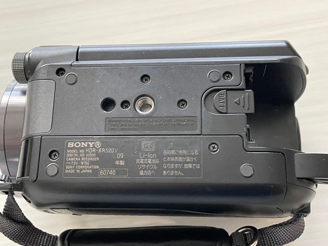 SONY HDR-XR520V ビデオカメラ